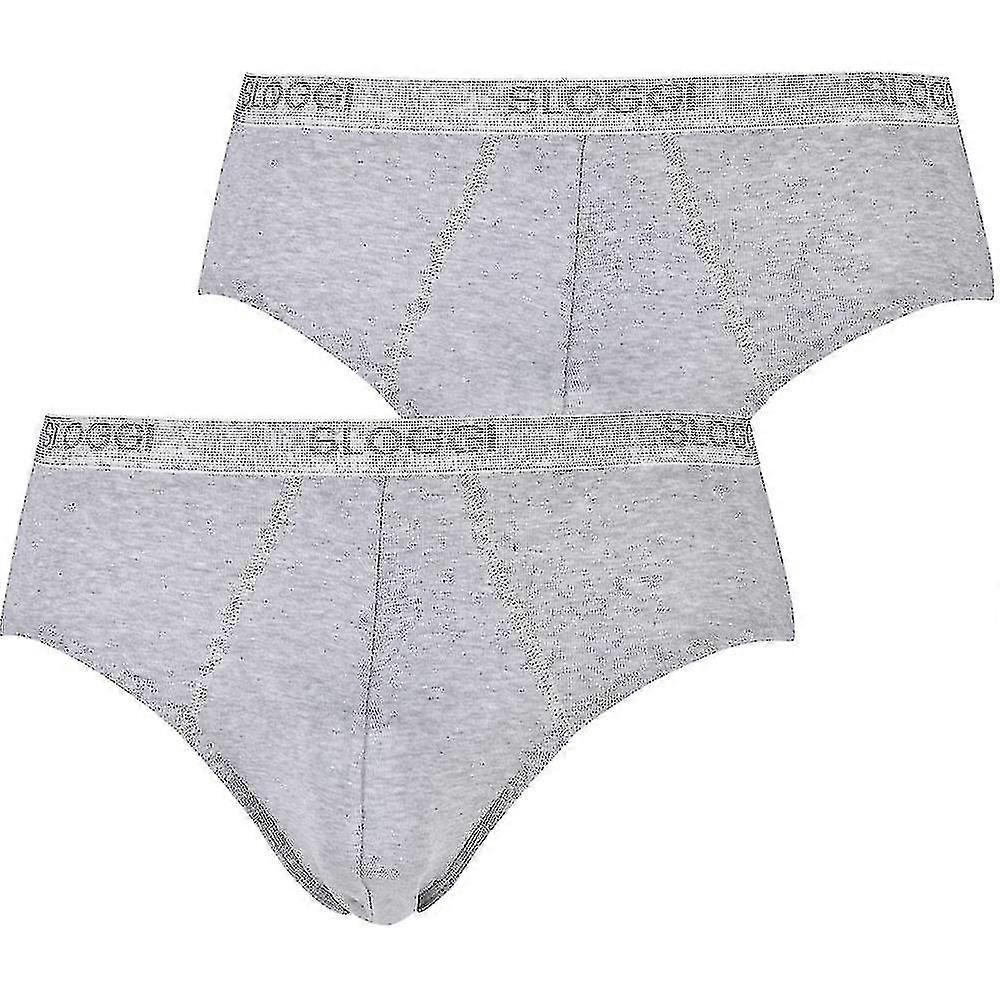 Sloggi Men Basic Men's Midi 2 Pack - Grey