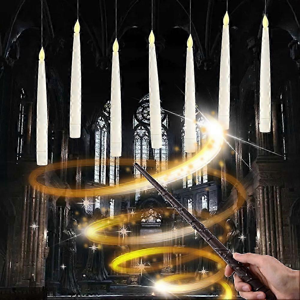 Magic Floating Candles 10pcs Flameless LED with Remote Control for Decor