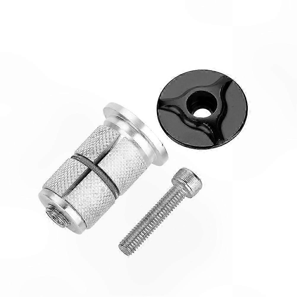 Cycling Stem Headset Cap Expander for Bike Fork 1/1.25 Inch Diameter