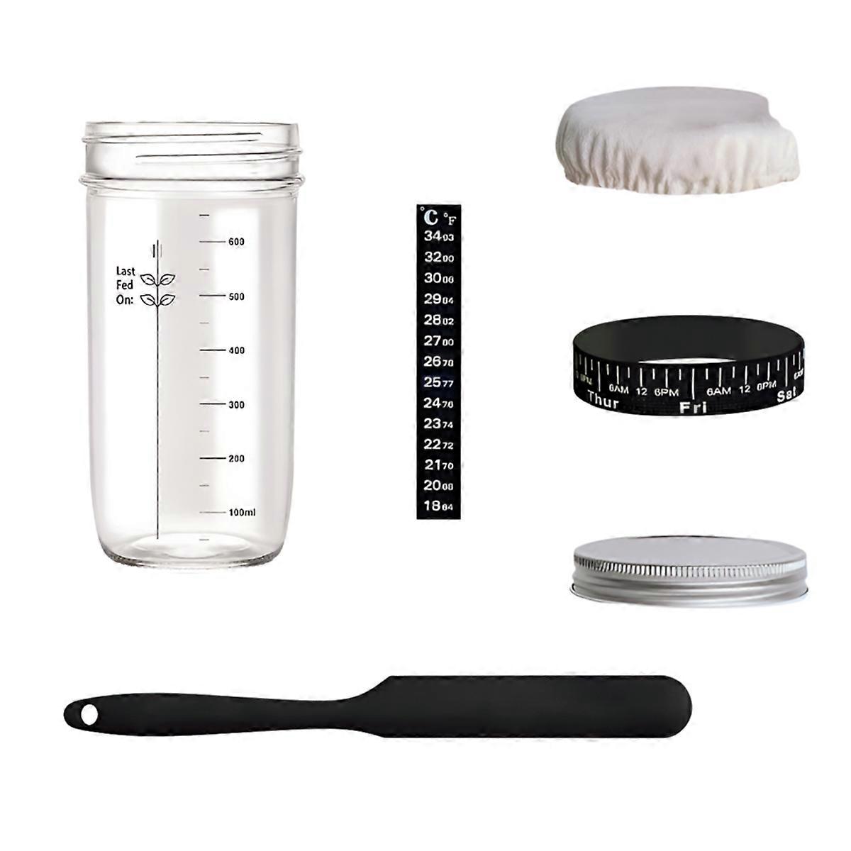 Sourdough Kit, Sourdough Bread Glass Jars Airtight Jars 730ml