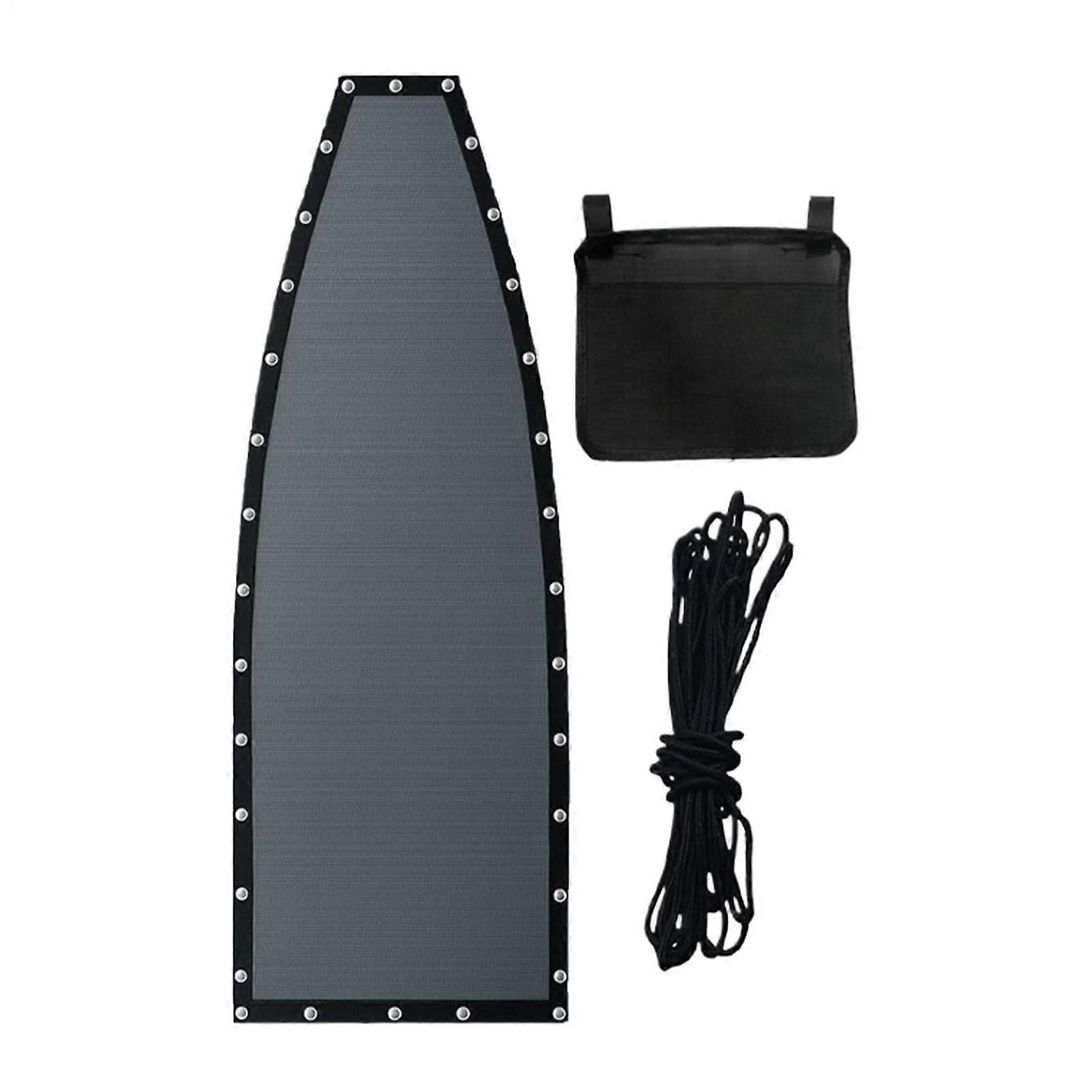 Replacement Cloth for Swing Chair Black Seat Cover With Rope And Side Bag, Outdoor Use, Compatible Swing Chair Models