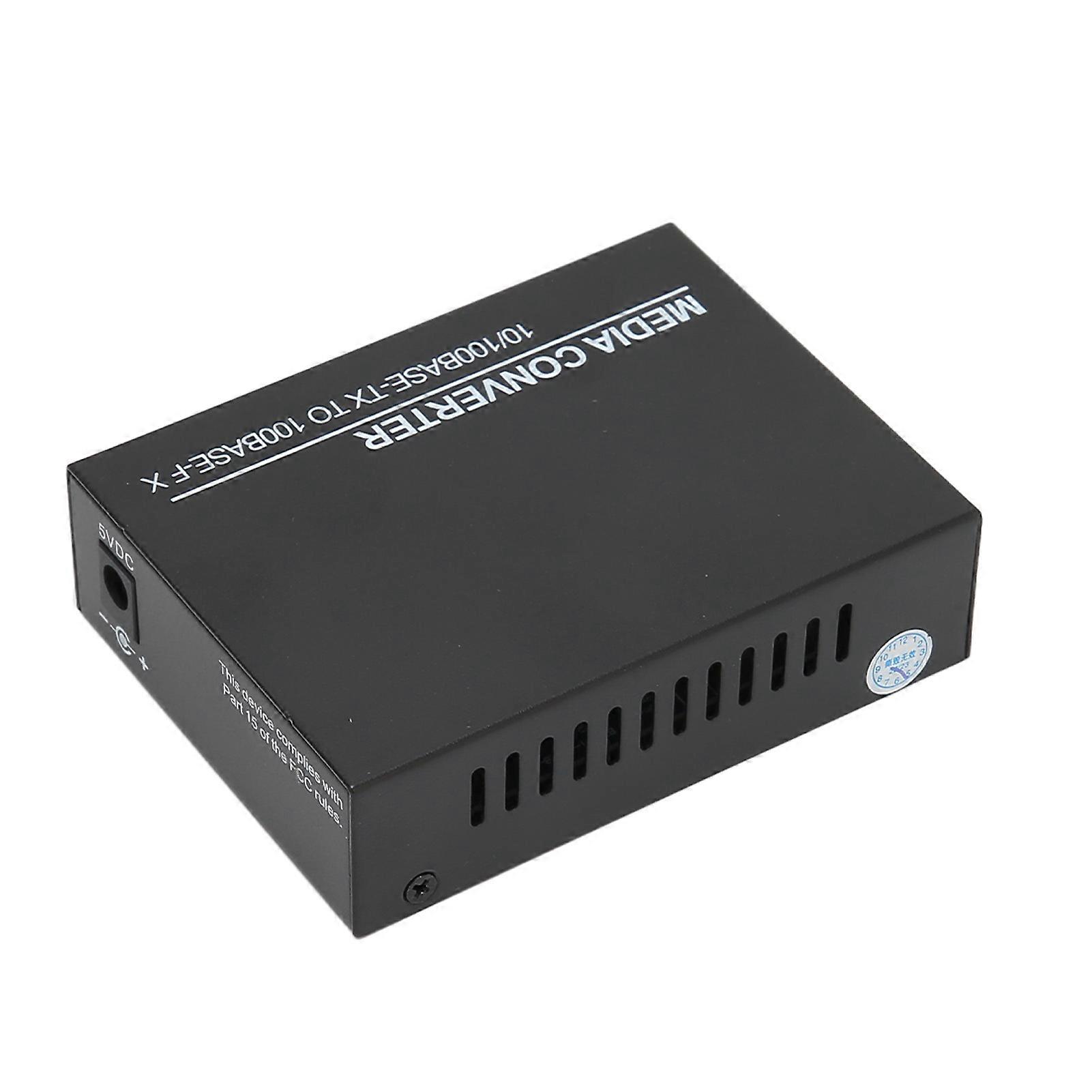 TLG F1110SA 25 Fiber to Ethernet Media Converter 100Mbps Black