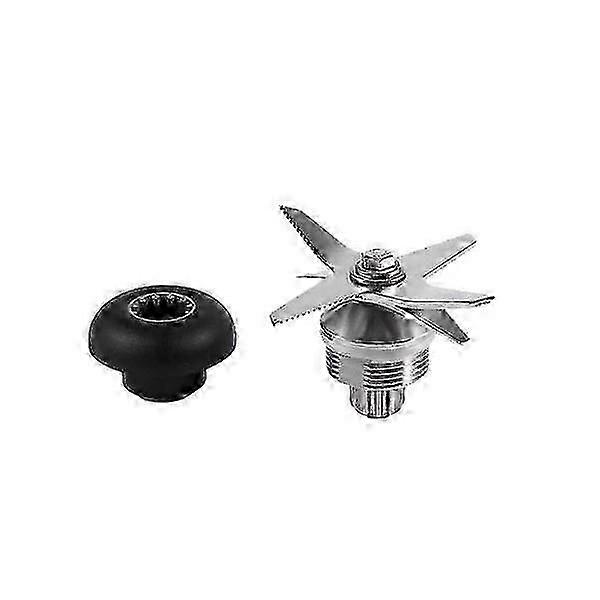 Durable Quality Stainless Steel Silver and Black Blade and Drive Socket Combo Kit for a Blender
