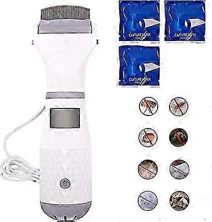 Dww-Peigne Anti Poux Electrique, aspirateur with Trois filter children pet filtre cheveux, Professionnel Poux Outil de Nettoyage