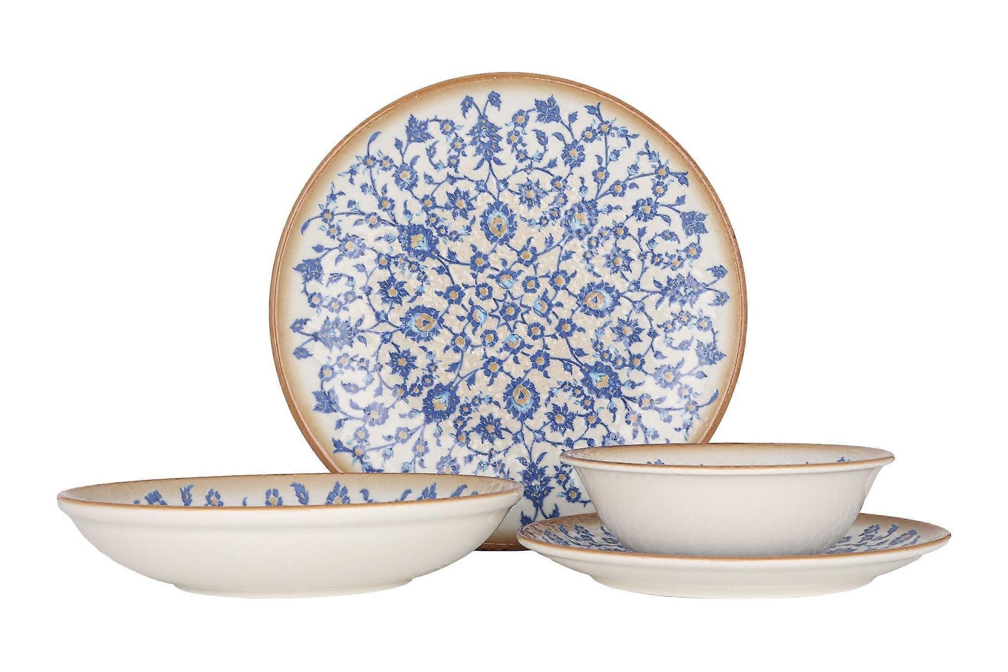 Rinart Dinnerware Set (Medium) - Tiara - 24 pieces - 6 persons - Porcelain