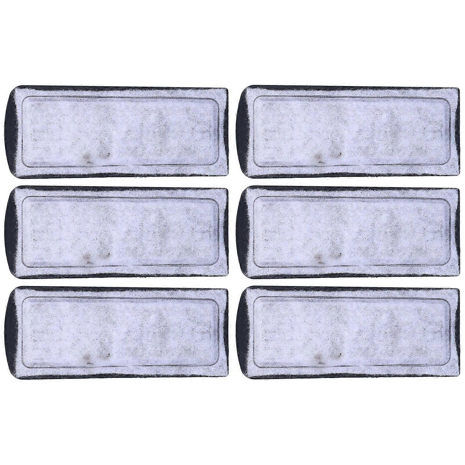 6Pcs Aquarium Filter Cotton Replacement WallMounted Filter Accessory for Fish Tanks