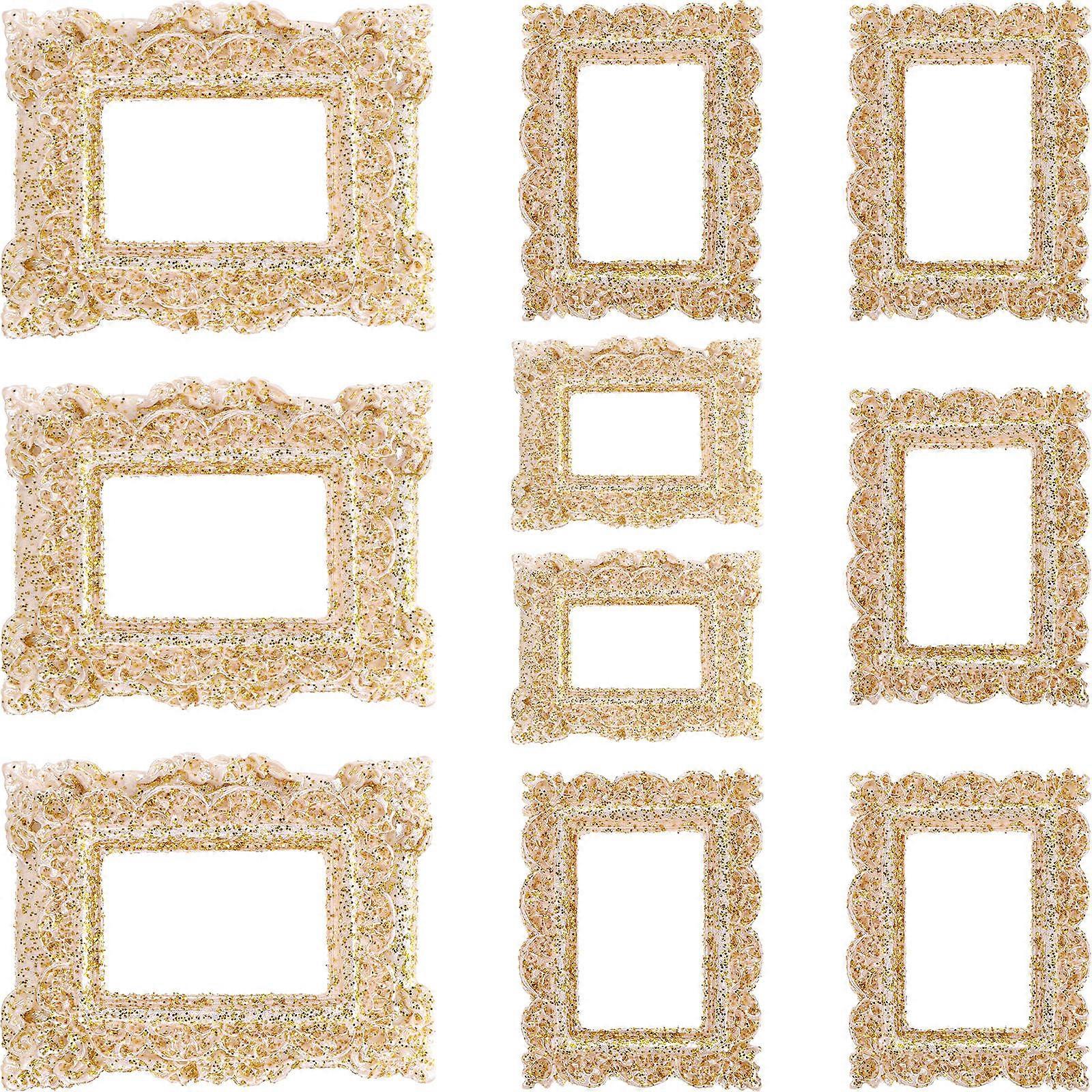 Mini Picture Frames Antique Photo Frame Ornaments for Decorating 20Pcs