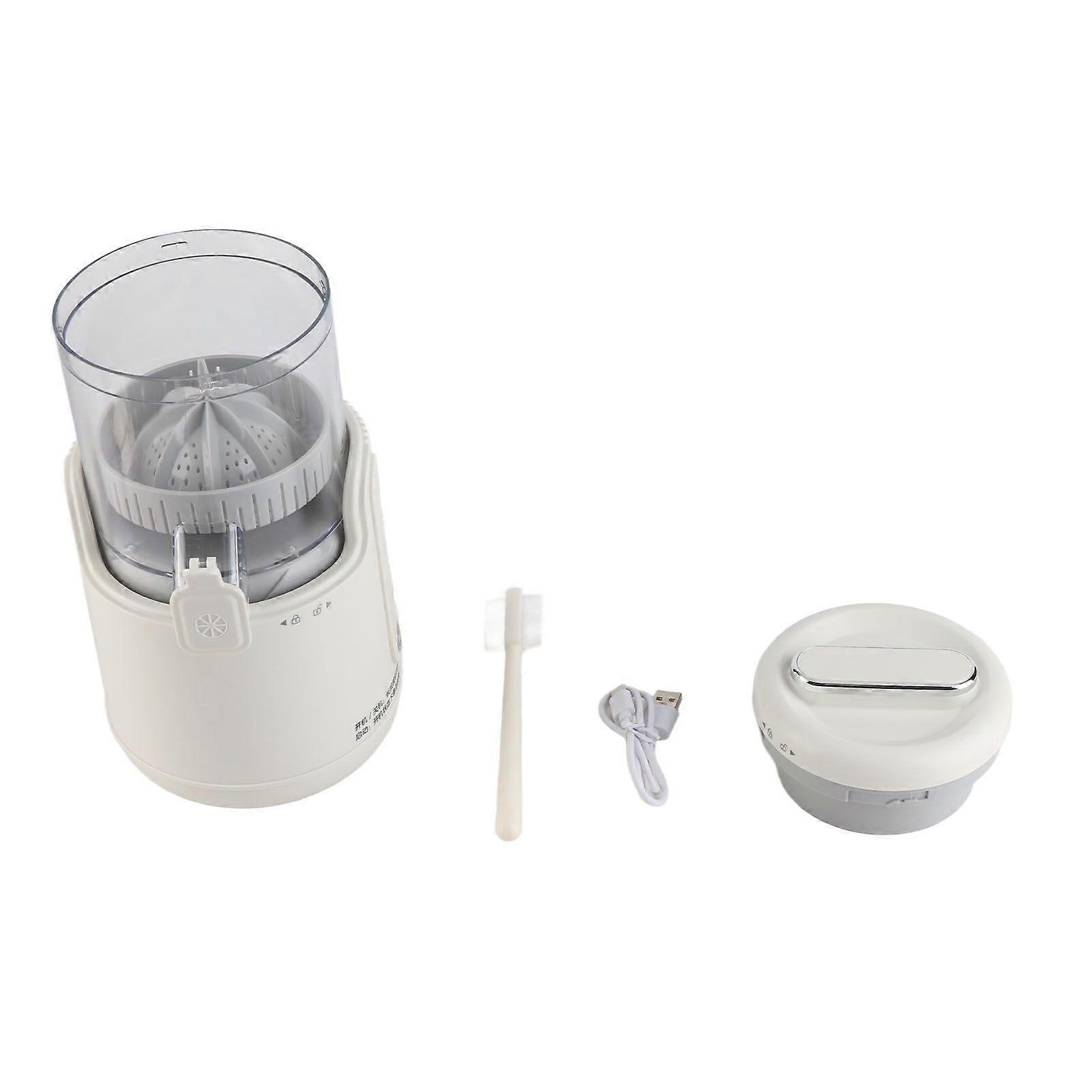 Electric Juicer Machine USB Rechargeable Juicer 360 Degree Motor Juice Squeezer for Lemon Orange Citrus DC7.4V