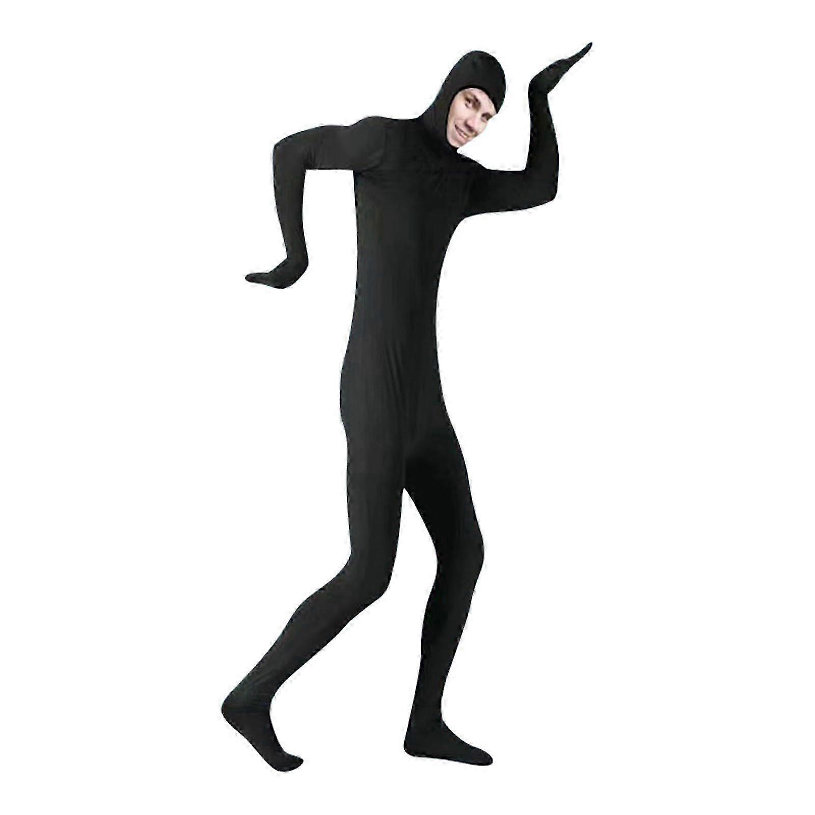 « Invisible Morph Zentai Suit Hommes Femmes Spandex Open Face Costume Cosplay »-2025