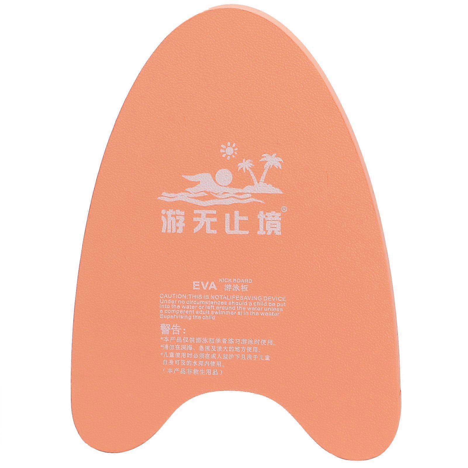 Swimming Board Floating Plate A Shape EVA Back Float Training Aid Float Hand Foam BoardOrange