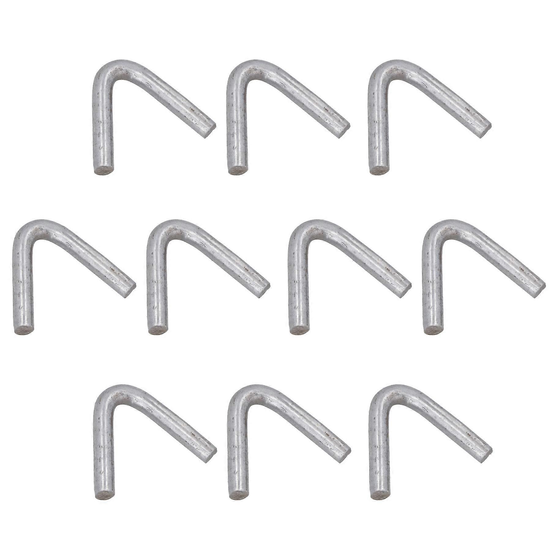 10pk Weld On Rope Hook Tie Down Anchor Strap Point 12mm Self Colour