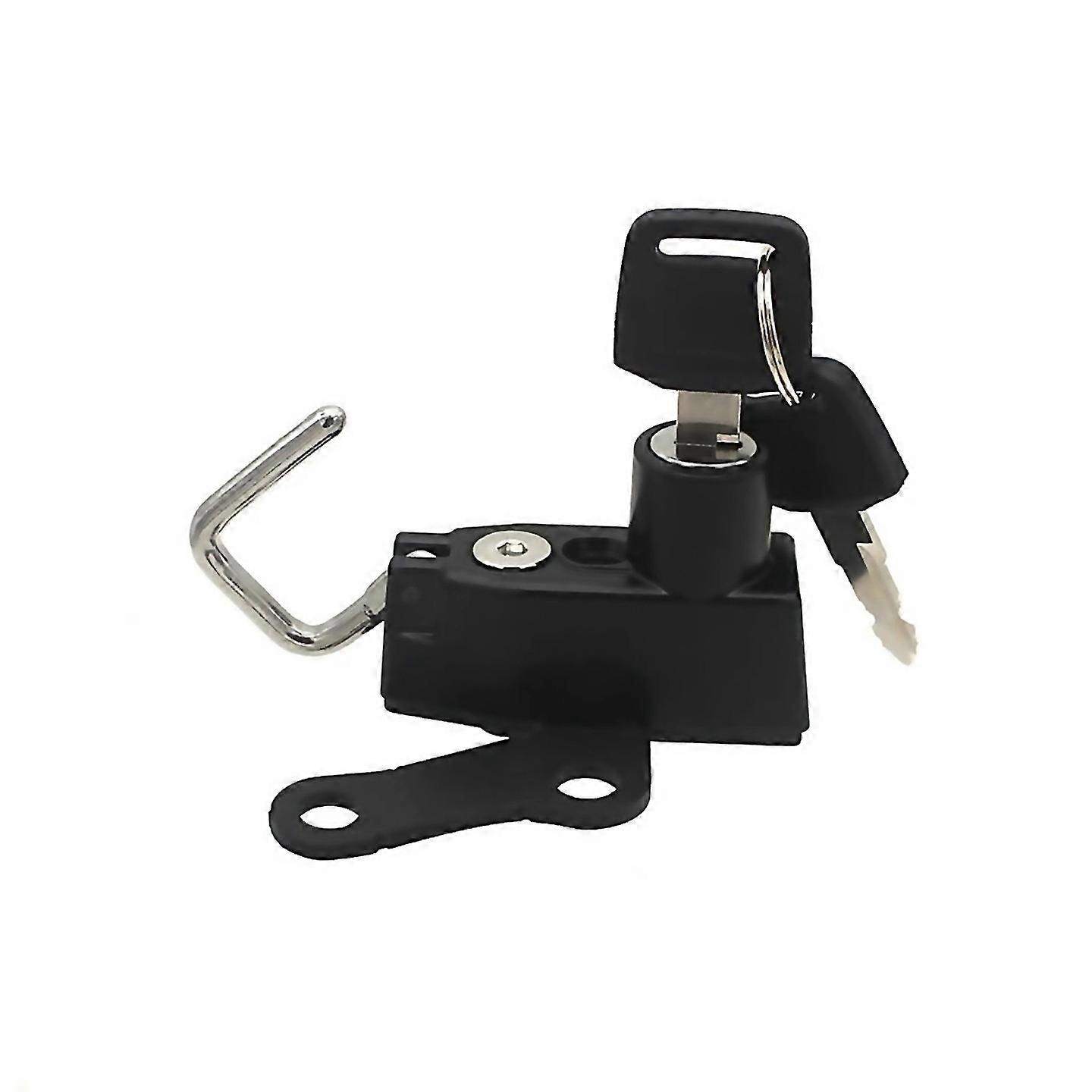For Motorcycle Helmet Lock Antitheft Security Mount Hook Fit For