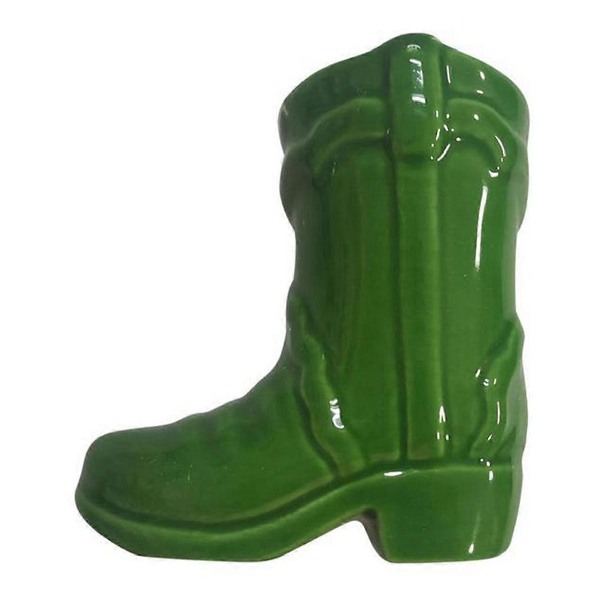 Cowboy Boots Match Holder with Lighter Bohemian Style Matte