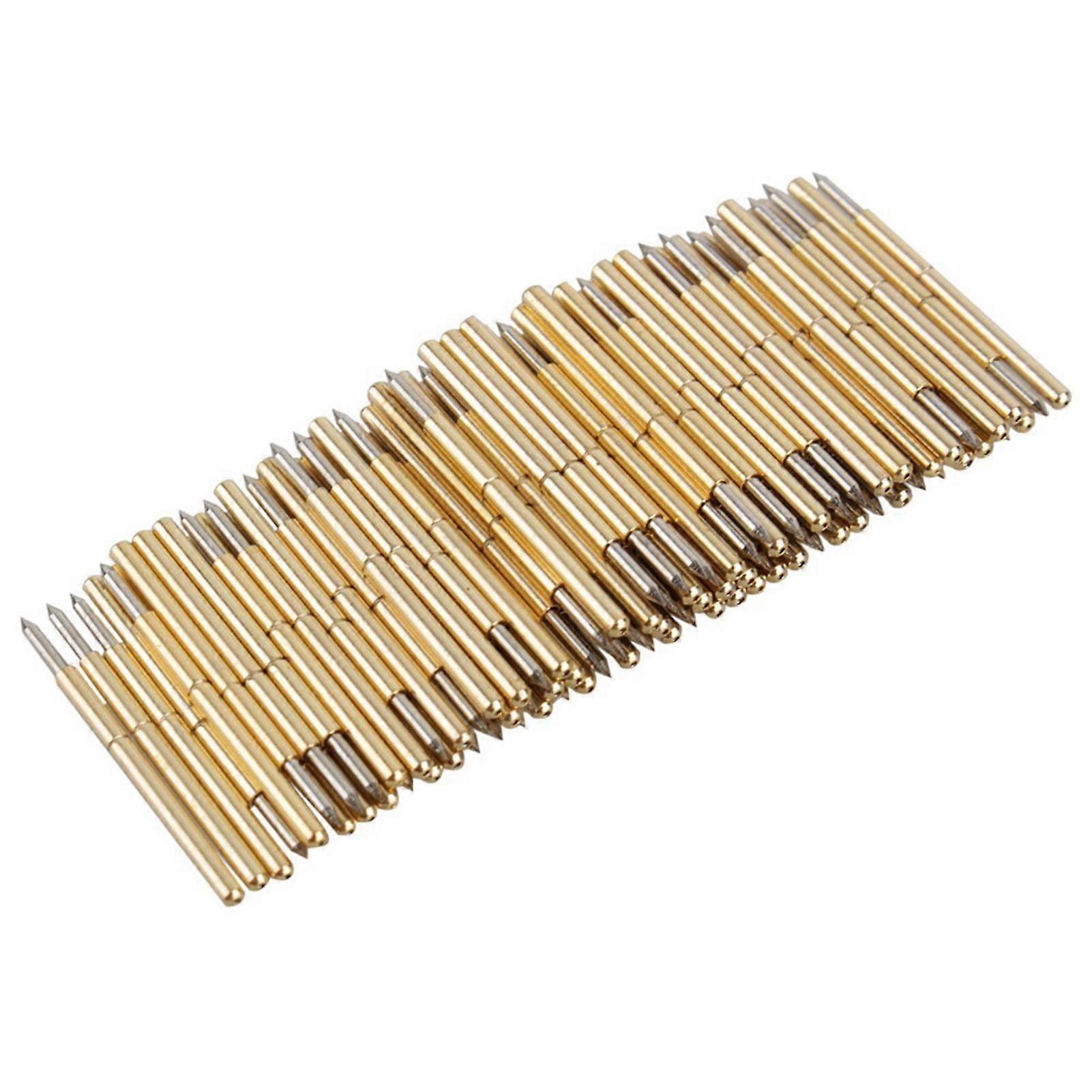 100pcs P50‑J1/P50‑B1/P75‑B1/P75‑E2/P100‑E2 Spring Test Probe Round Pogo Pin 3A