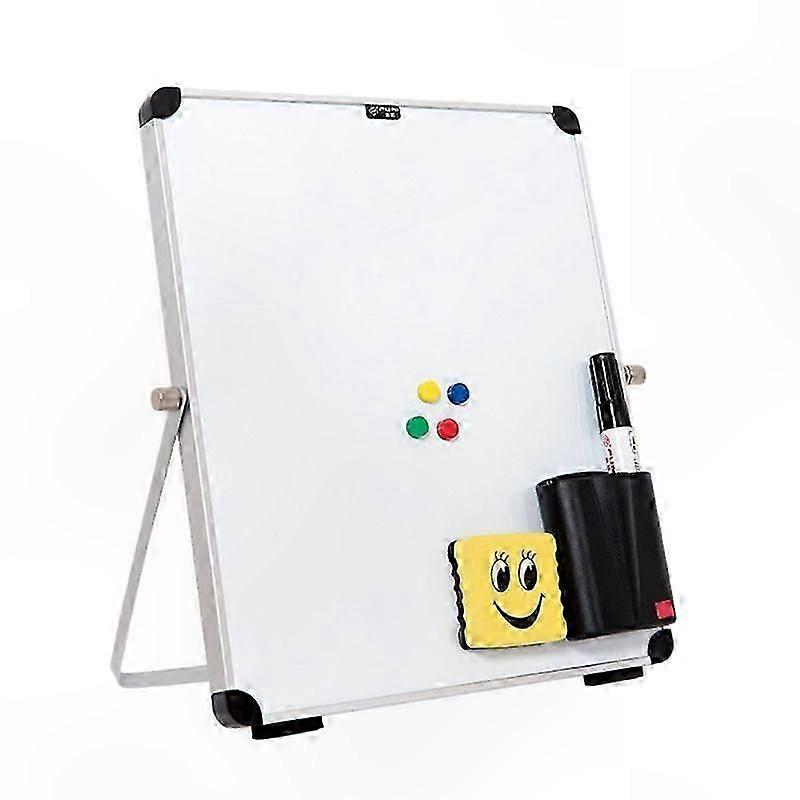 Portable Mini Magnetic Whiteboard with Dual Sides for Desk Use and To-Do Lists