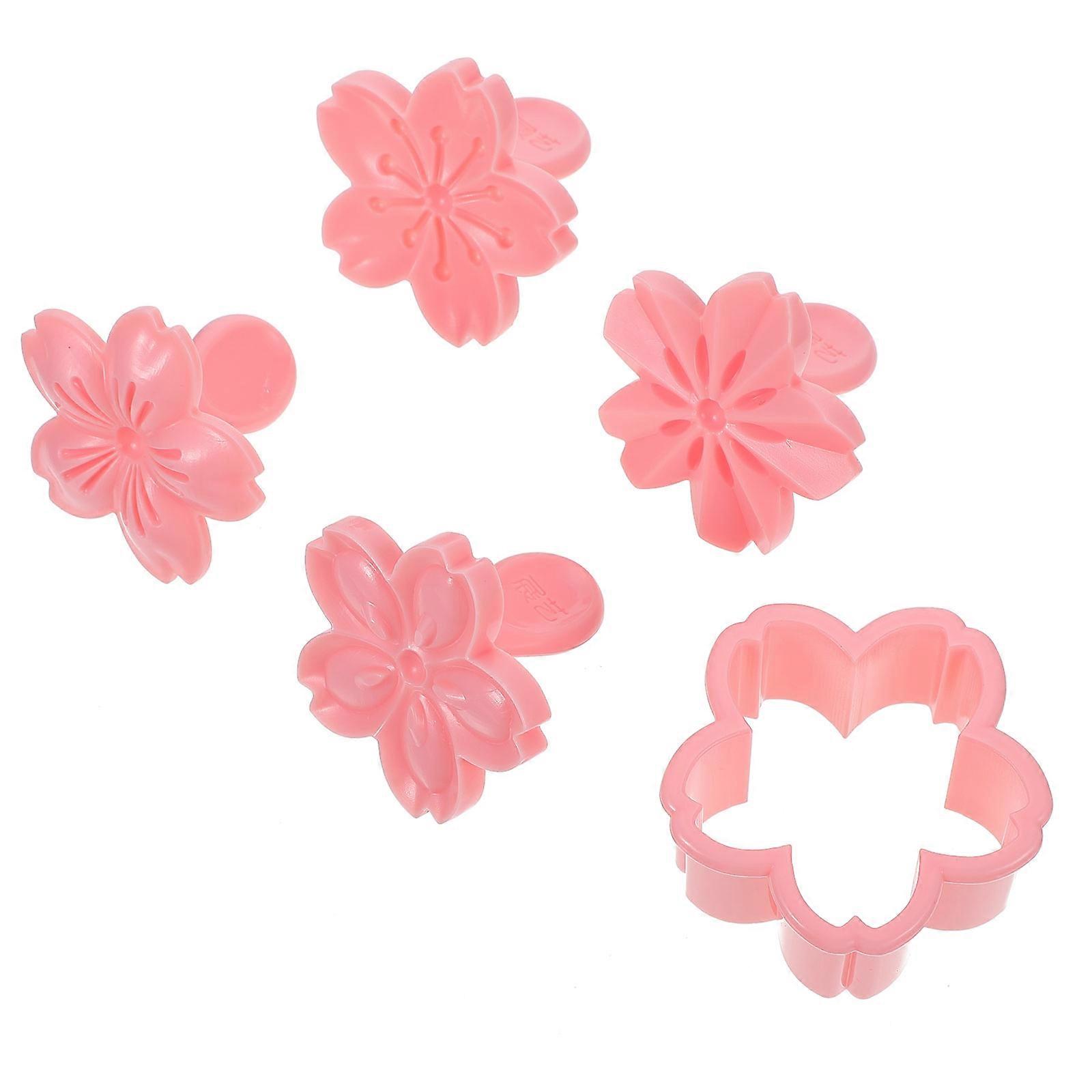 Biscuits Mold Cherry Blossom Baking Cookie Mold for Baking 1Set