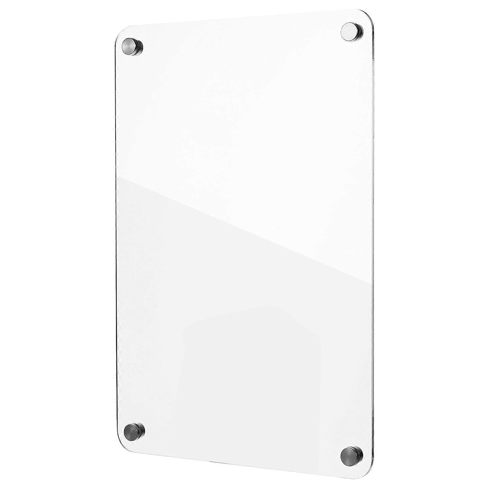 Magnetic Dry Erase Board Acrylic Message Board for Home Use 5Pcs