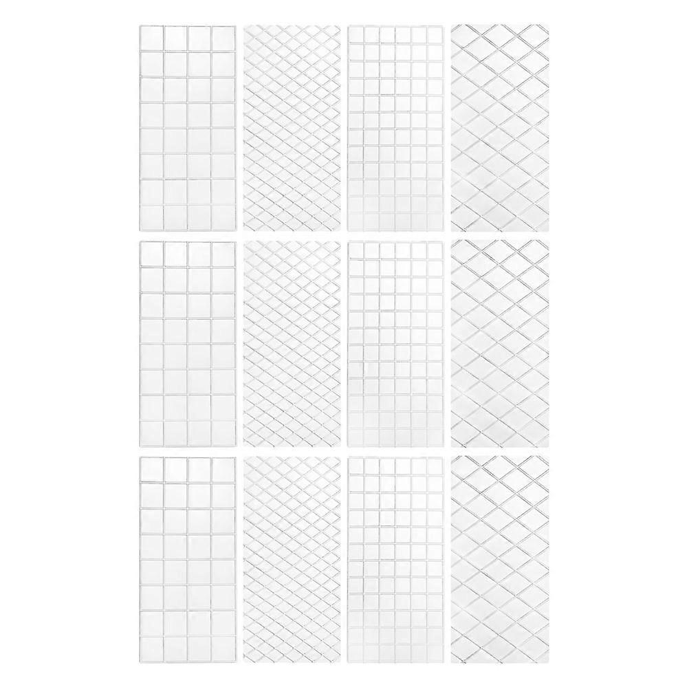 Fondant Texture Mat for Baking Use with Cake Stamp Mold 48Pcs