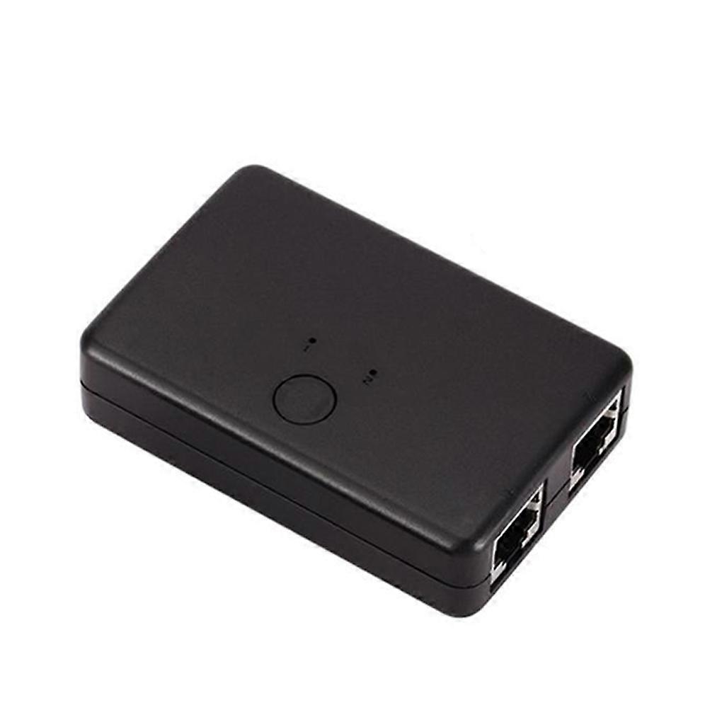 Mini 1-output Network Switch LAN Switcher Antistatic Sharing Adapter Hub Splitter Box Tester Fast Heating Dissipation PC