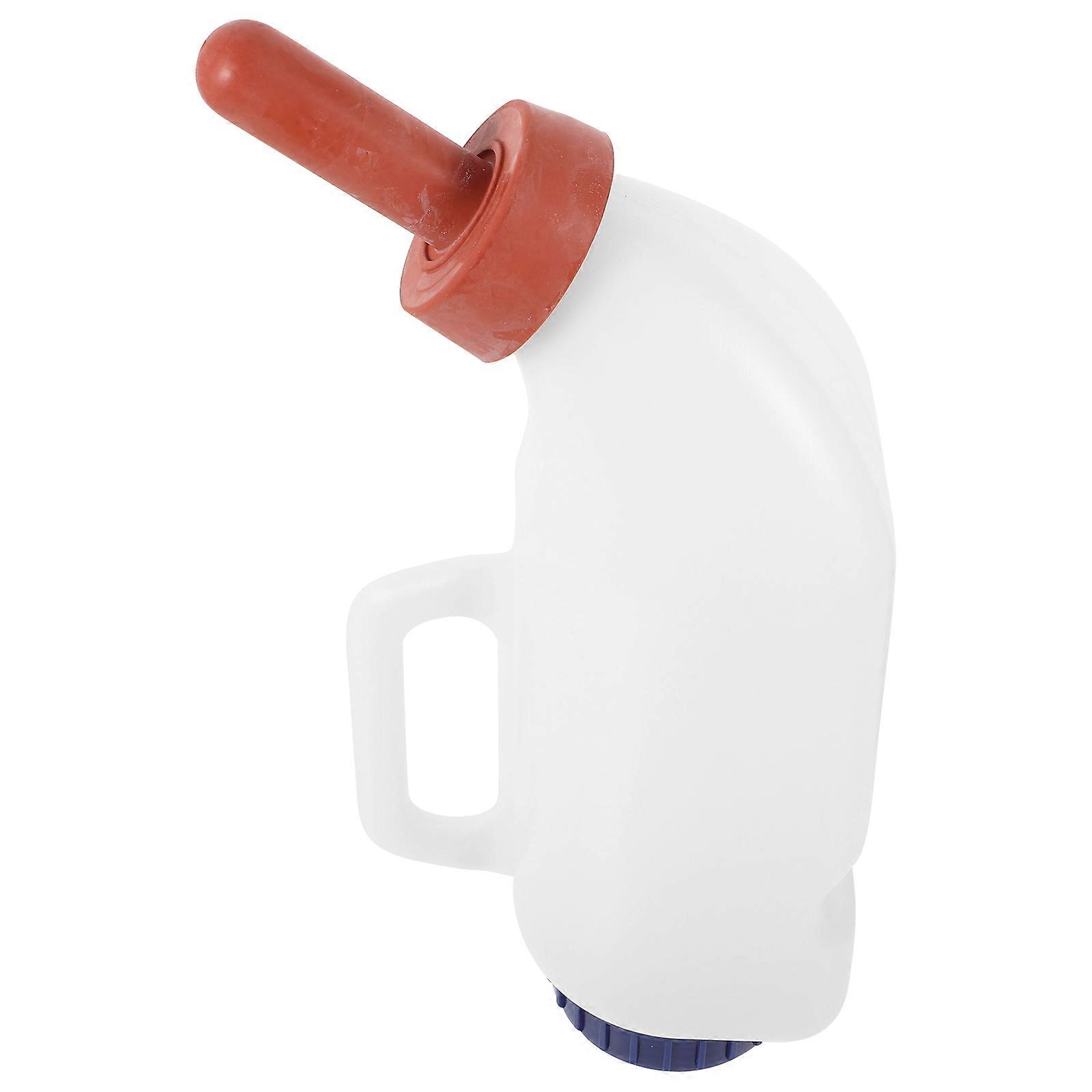 Livestock Milk Bottle Calf Feeding Bottle for Nursing 2Pcs with Handle