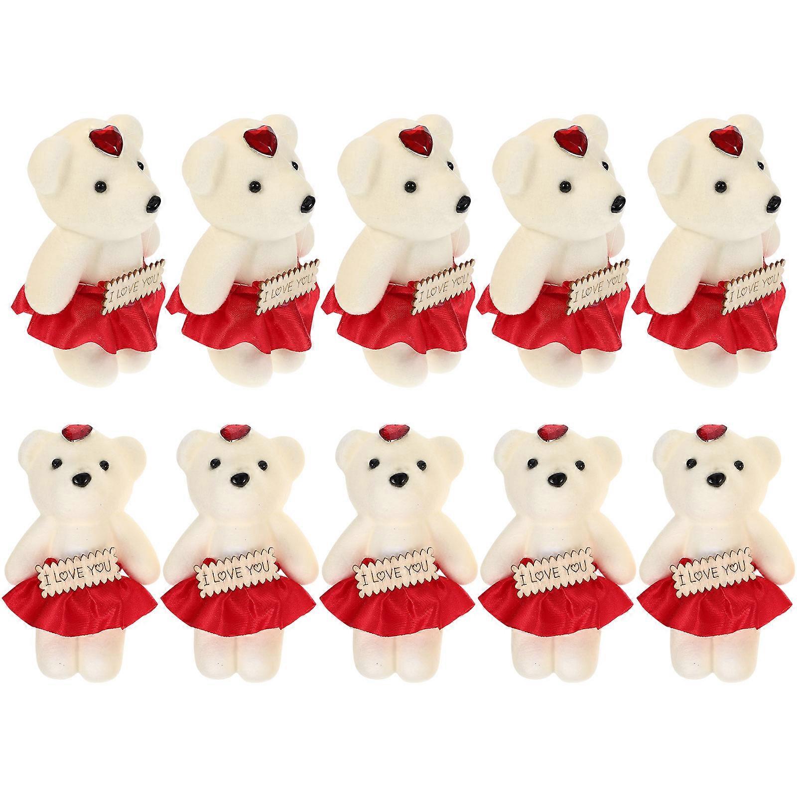 Party Decor Foam Bear Bouquet with 30Pcs Valentines Foam Bears
