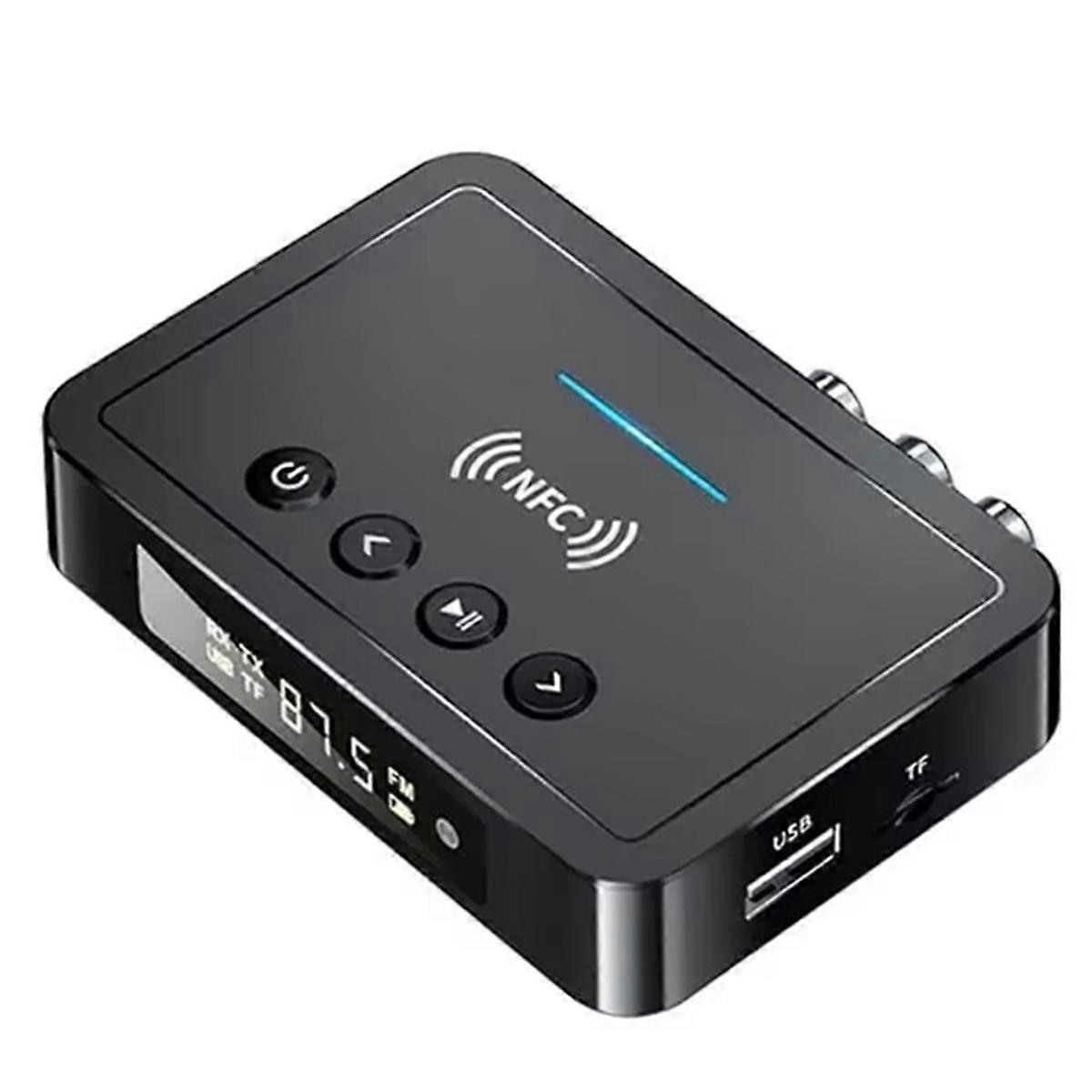 NFC Bluetooth-ontvanger 5.0 Bluetooth-zender FM Drie-in-één Bluetooth-adapter Computer Universeel