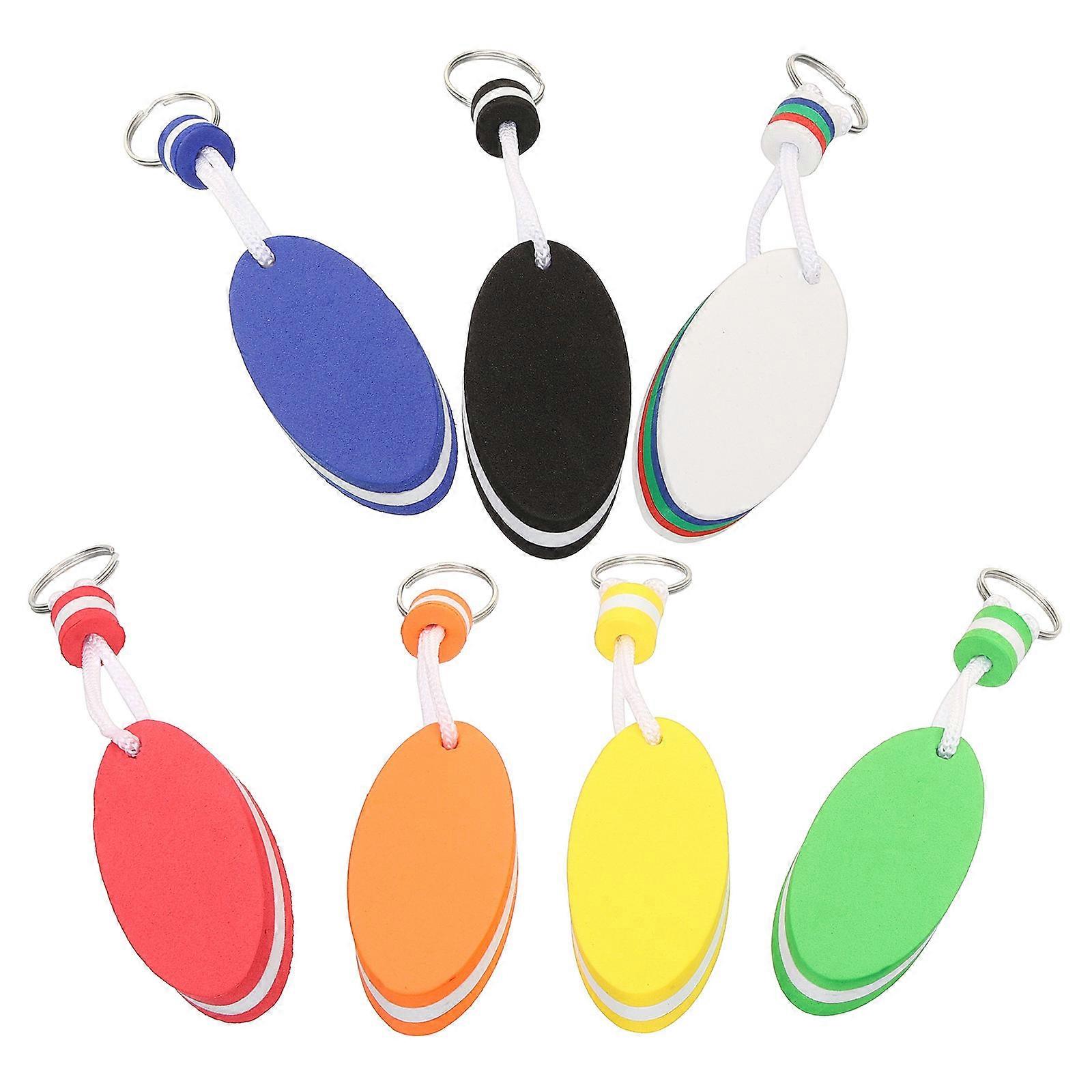 Floating Keychain Key Holders Boating Decorative EVA 7Pcs