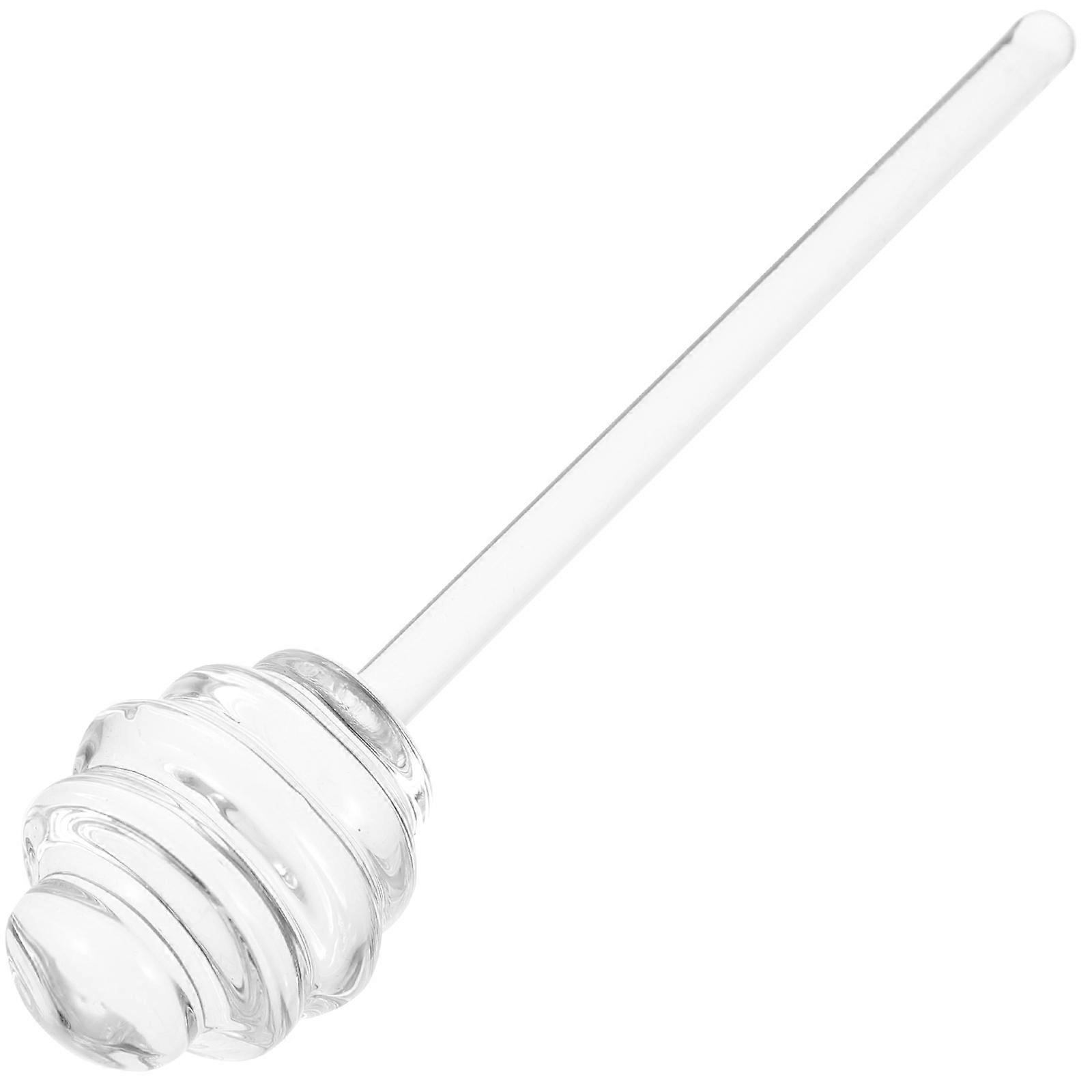 Practical Honey Stirring Rod 3Pcs Ideal For Serving Jam Cream And Sugar Suitable For Household Supplies In Transparent Design