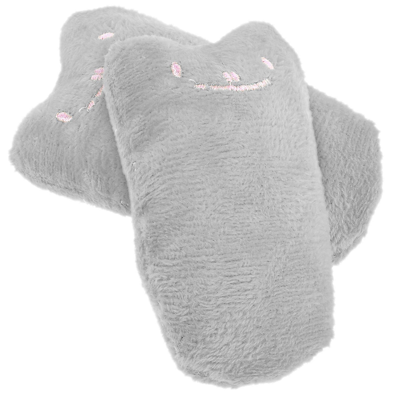 Stuffed Catnip Toy For Indoor Cats Entertainment 3.3×1.6×2.4in Durable Cartoon Design 4Pcs