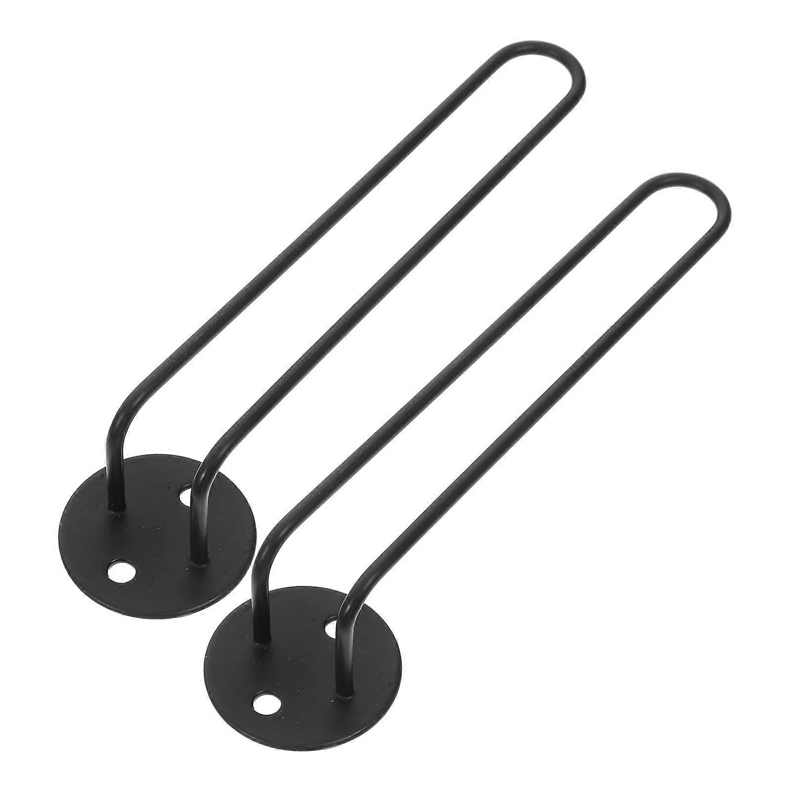 Baseball Hat Mounted Organizer with 5Pcs L Shaped Metal Holders