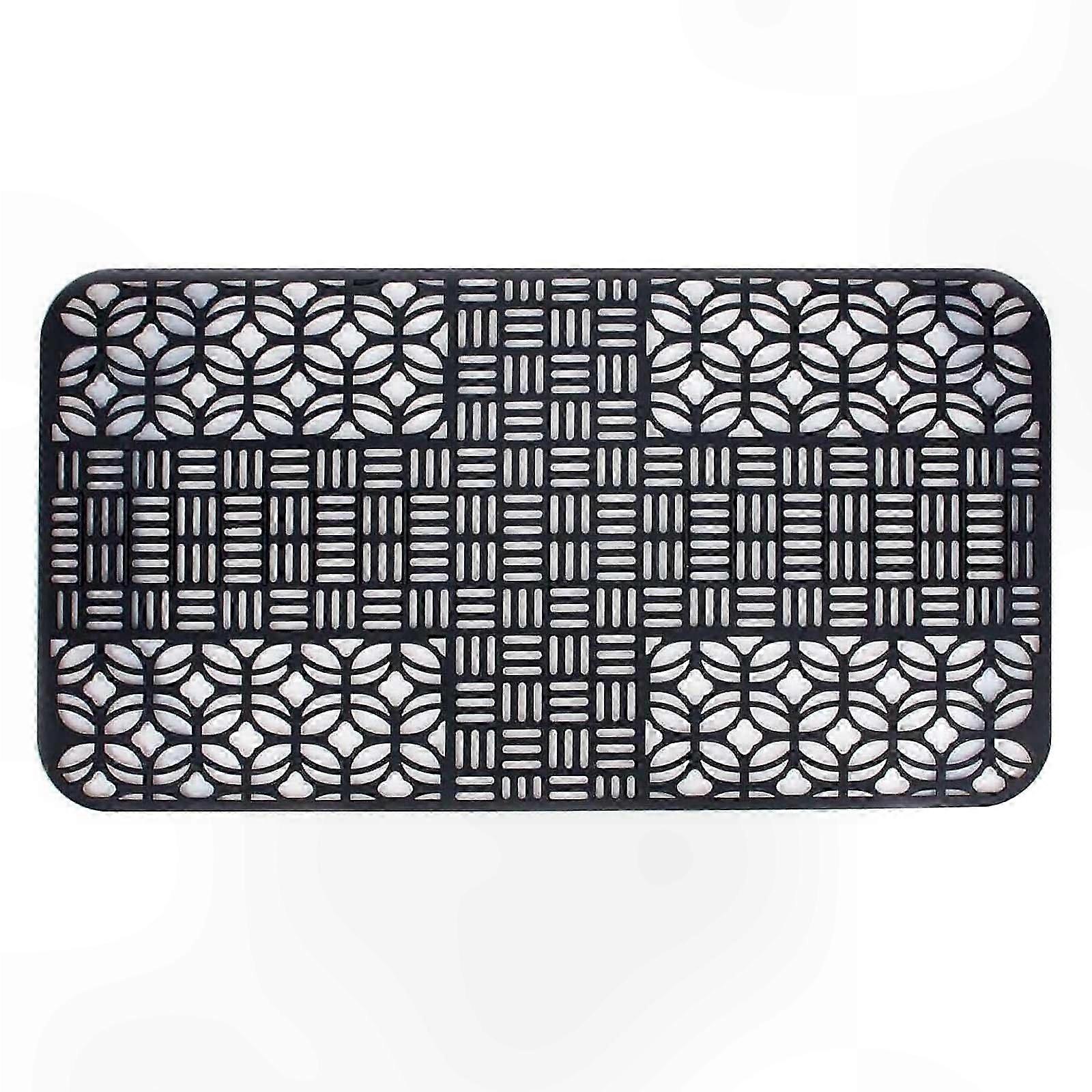 26 Inch Anti-Scratch Silicone Sink Mat Non-Slip Kitchen Surface Protector Cuttable Guard