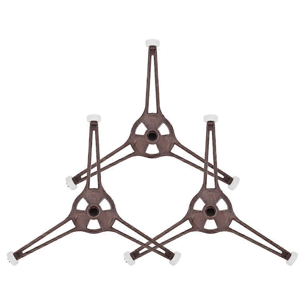Microwave Turntable Triple Arm Support Base for 6Pcs Microwave Tray Holder