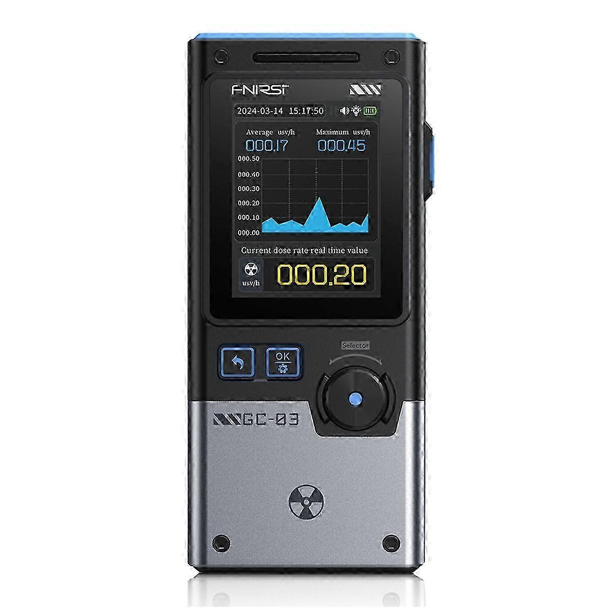 -03 Electromagnetic Radiation Detector Measures Black