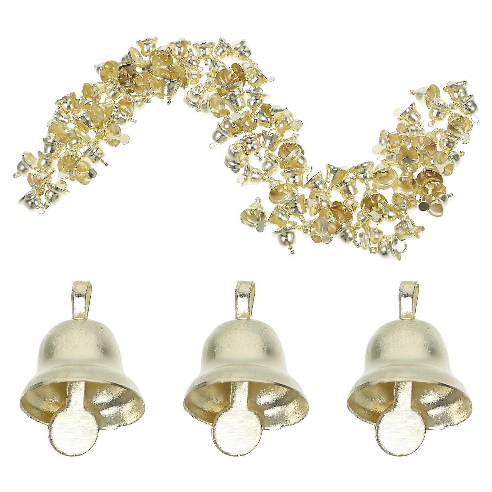 Bell Pendant for Christmas Tree Decoration 100Pcs
