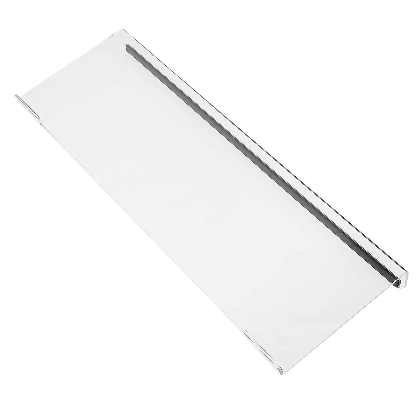 Ergonomic Z-Shaped Keyboard Tray Wide Compatibility Acrylic Holder For Users 2Pcs