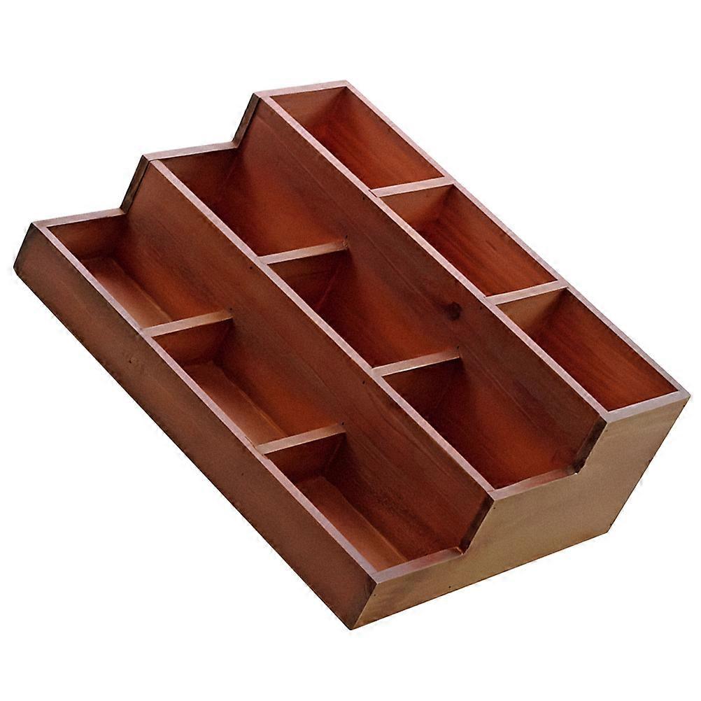 Wood Display Rack for Display with Multi-Purpose Function and Assorted Color