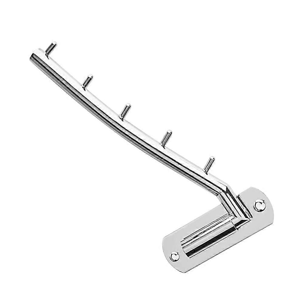 Stainless Steel Clothes Hooks 3Pcs Design For Space Saving Storage Perfect In Any Household Setting 28x12cm