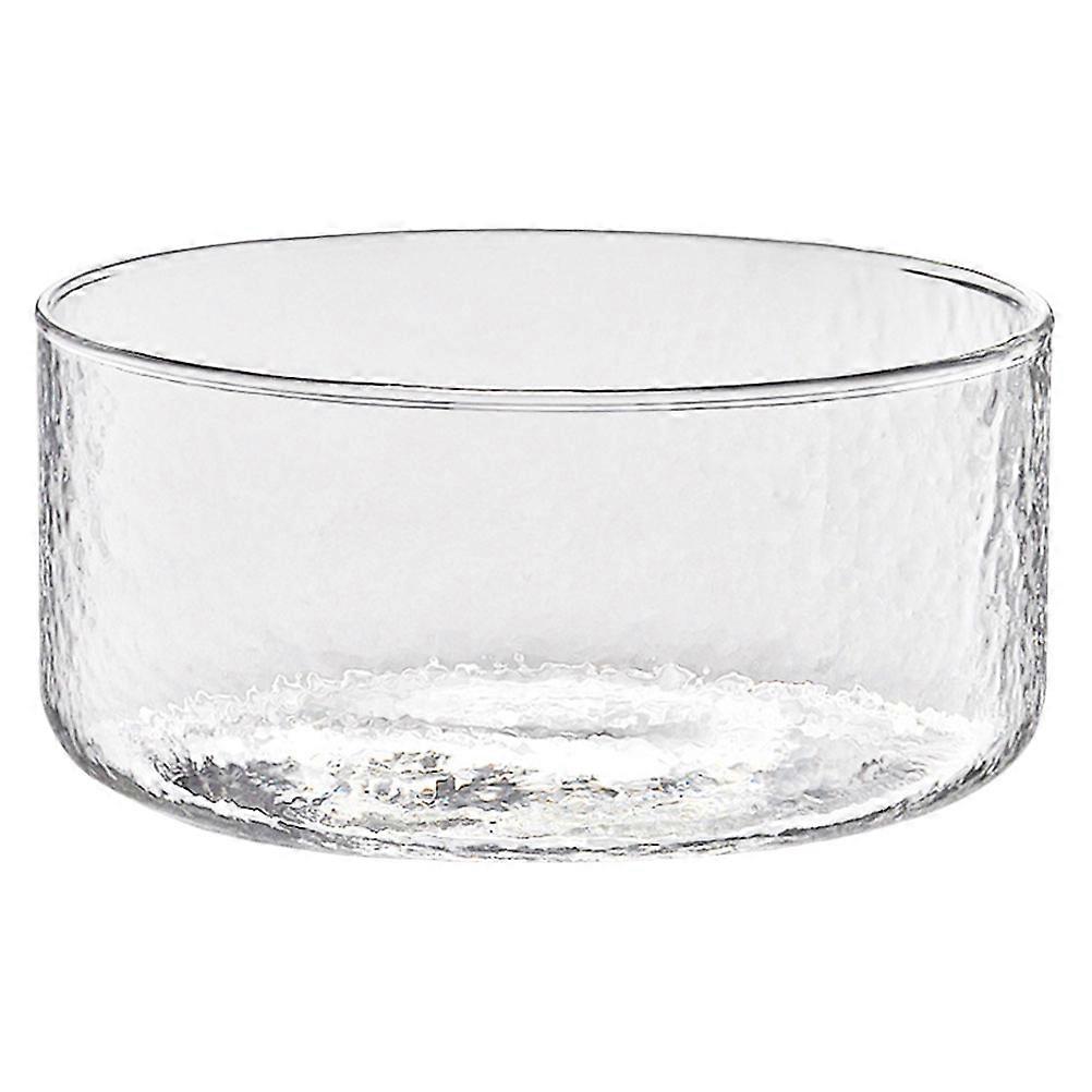 Glass Washing Container Hammer Texture Tea Cup Washing Container 3Pcs