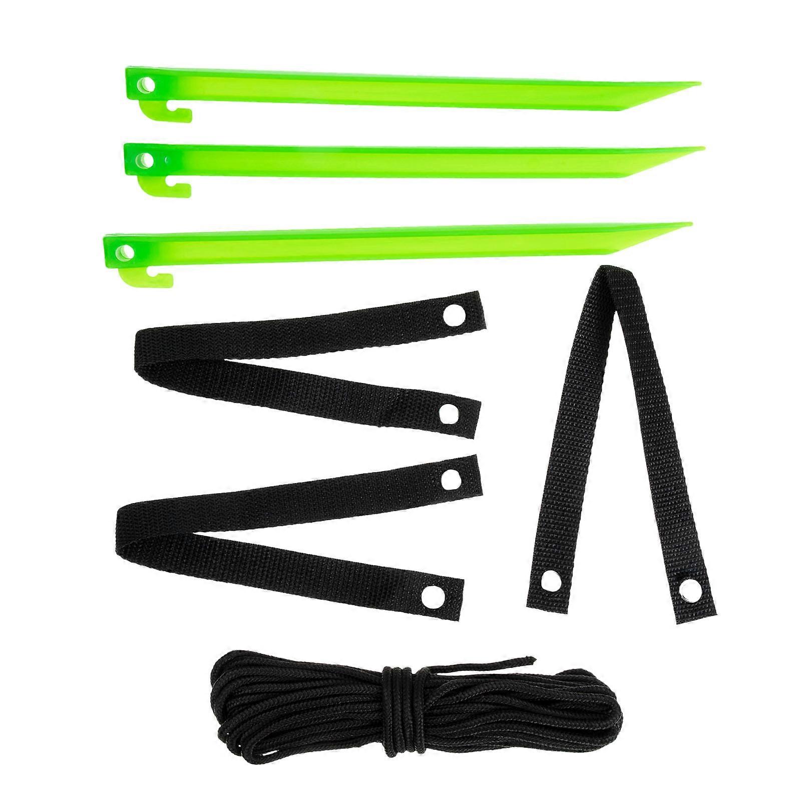 Tree Stakes Kit for Tree Support with Straps and Stake 3Sets for Garden Use