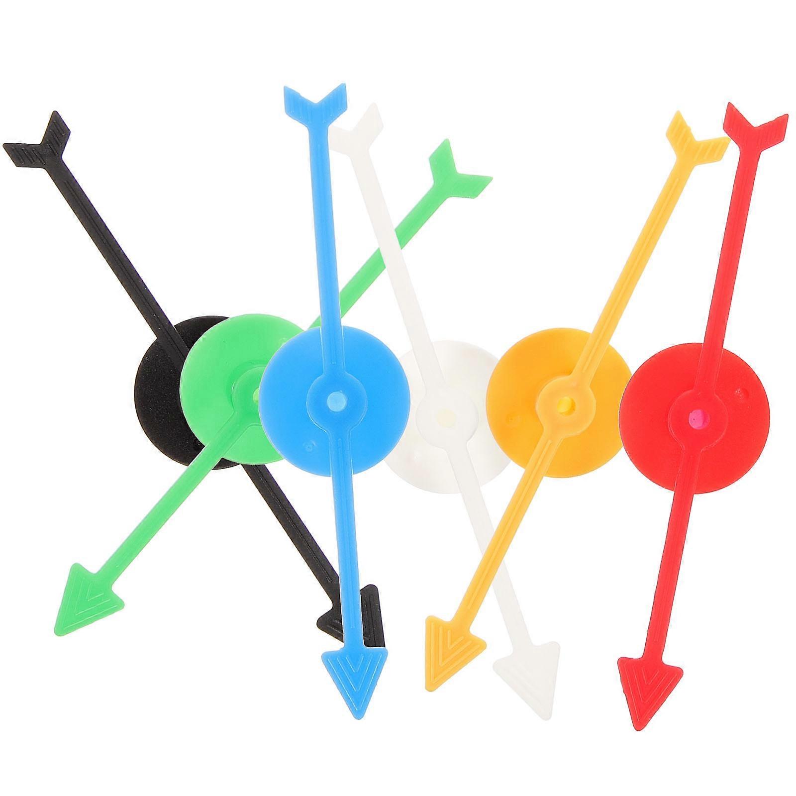 Board Game Arrow Games Plastic Assorted Color for 6Pcs