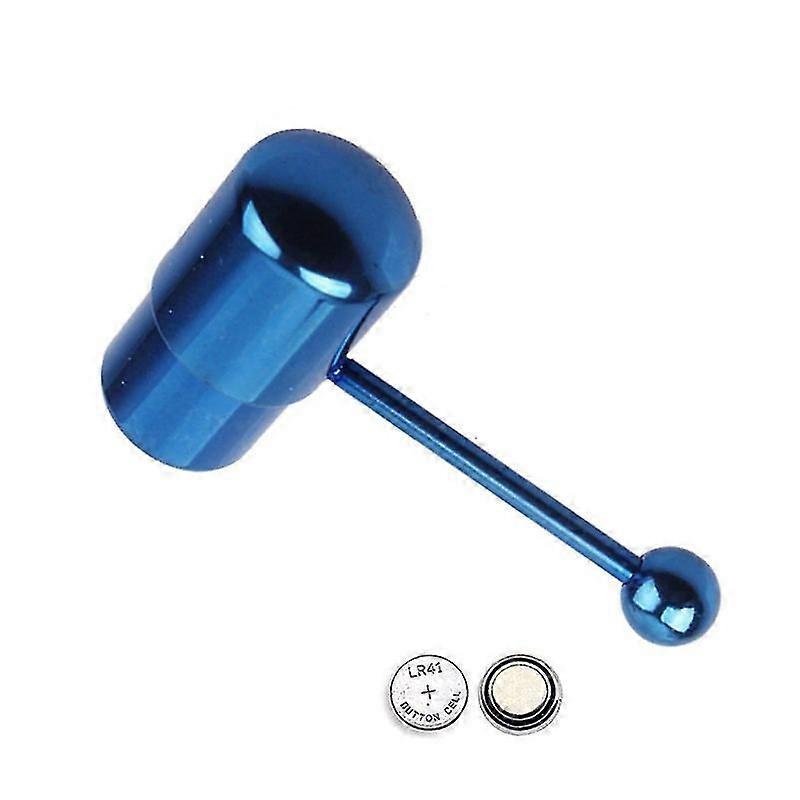 Nouveau piercing de langue vibrant en acier inoxydable (1 pièce)