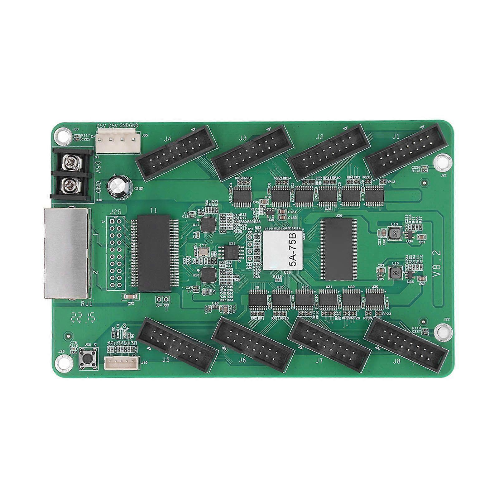 5A75B Receiving Card Full Color LED Screen Synchronous Control Card Receiving Module DC3.36V