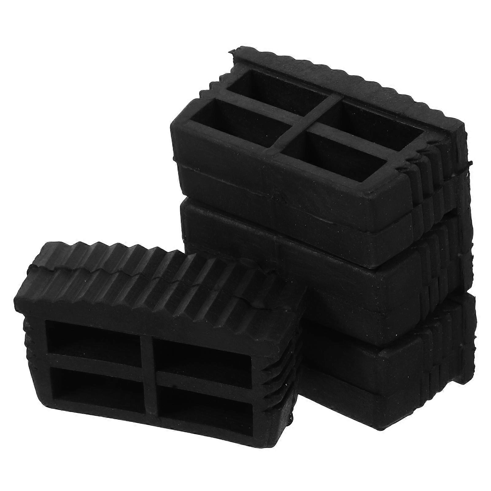 Ladder Foot Security Covers for Protection Use 12Pcs Rubber Non-Slip Caps