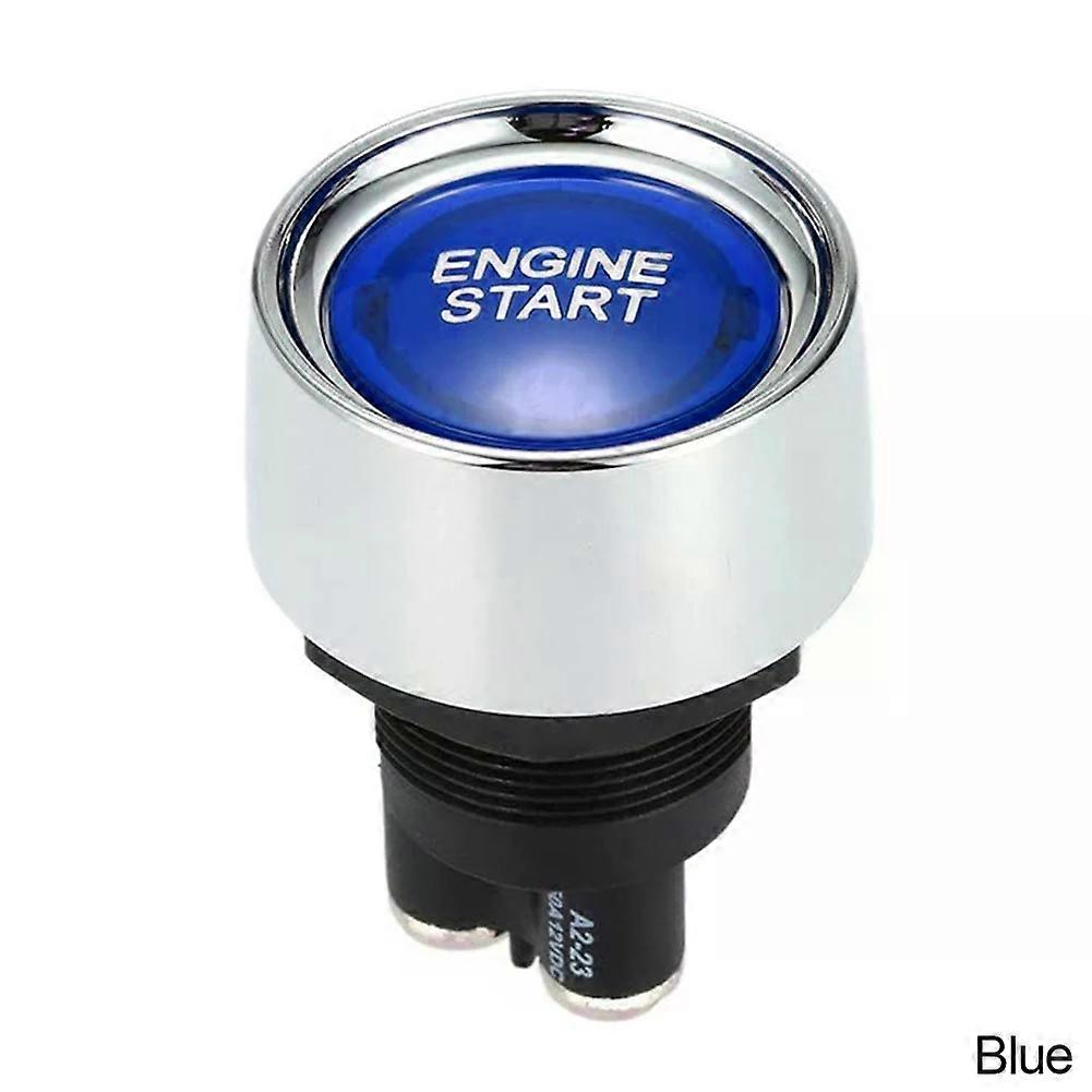 Car Engine Start Ignition Switch 12V 50A 3 Pin SPST Momentary Keyless Push Button Starter Switches ON OFF For Cars Marine RV