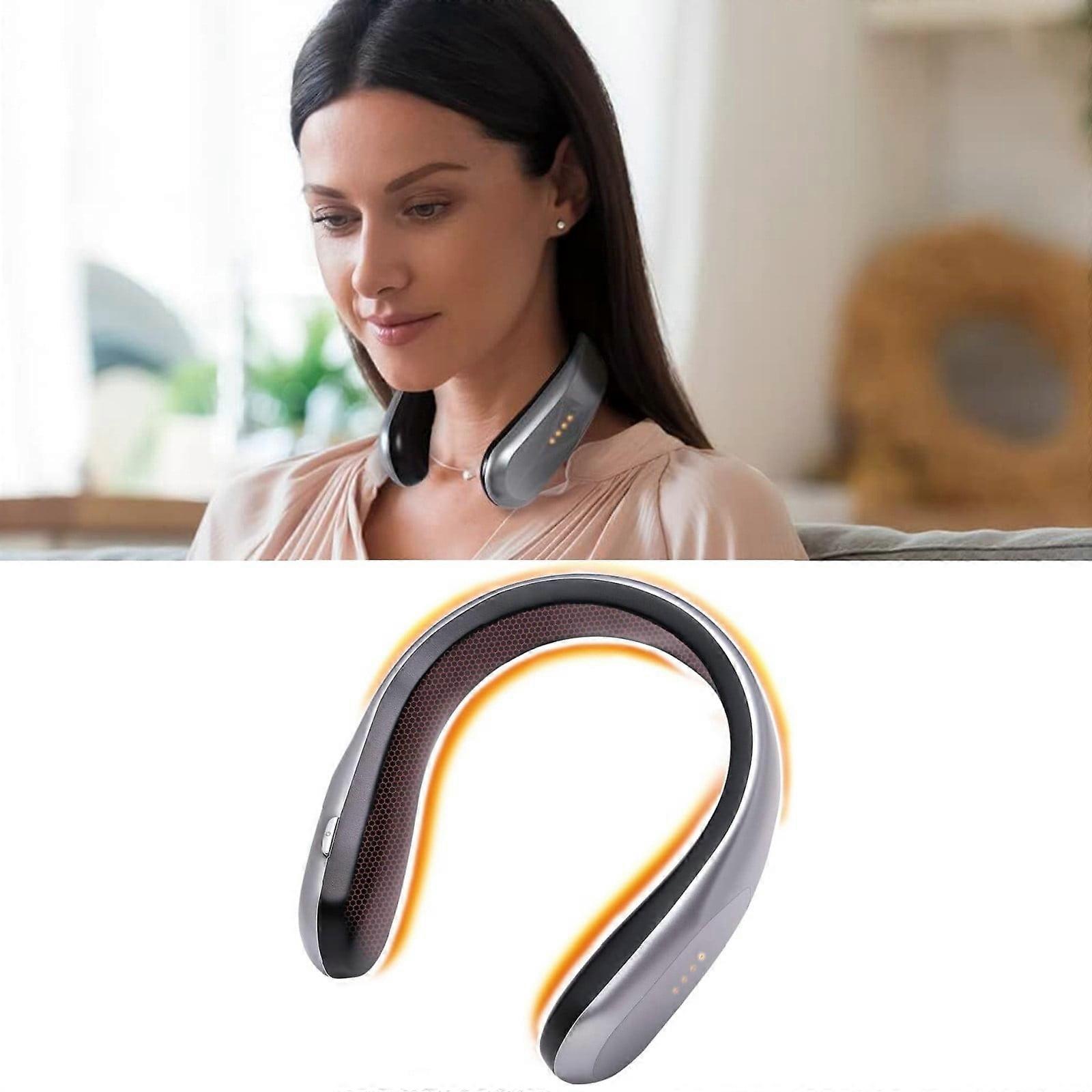 Portable Neck Warmer with 4 Heat Settings, USB Rechargeable & Cordless Heating for Cold Winters, Comfort Heat Technology