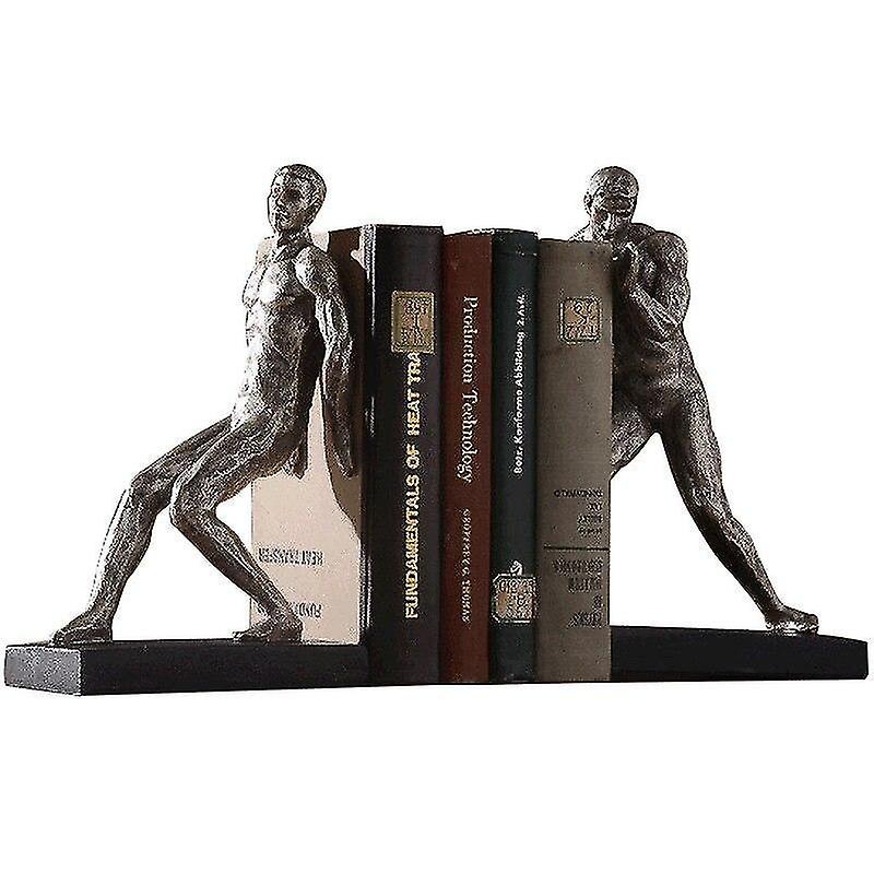 ブックエンドノルディックレジン体操ボディブックエンドオーナメントミニマリストクリエイティブブックスタンドホーム