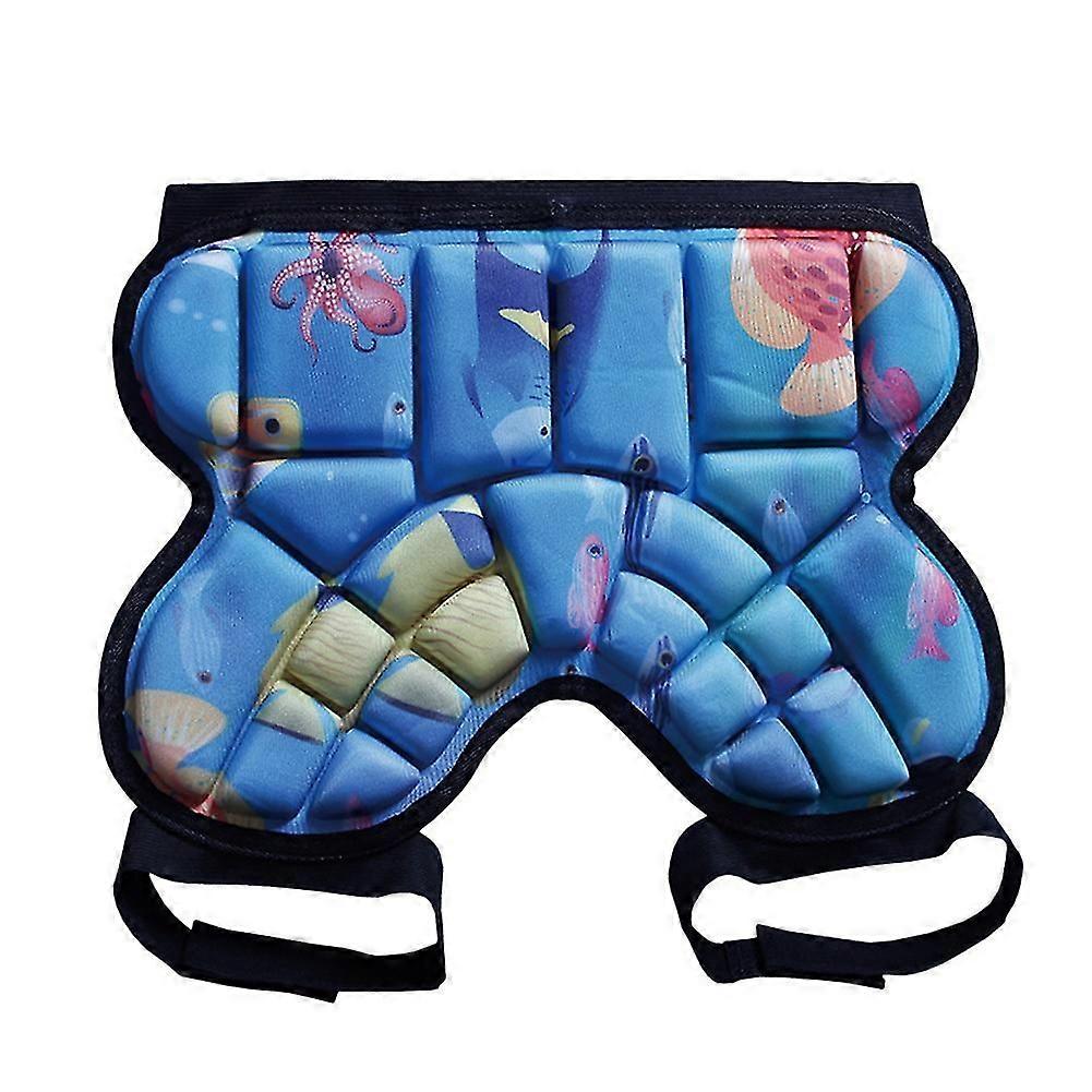 Blå stötsäker barn barn roller guard skydd pad