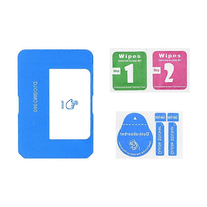 Screen Protector Application Tool HD High Transparency Scratch Resistant for DJI OSMO 360