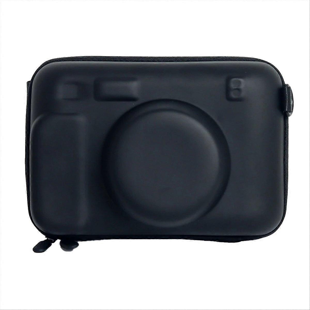 For Instax Wide Camera Universal Hard Case Organizer Bag Black