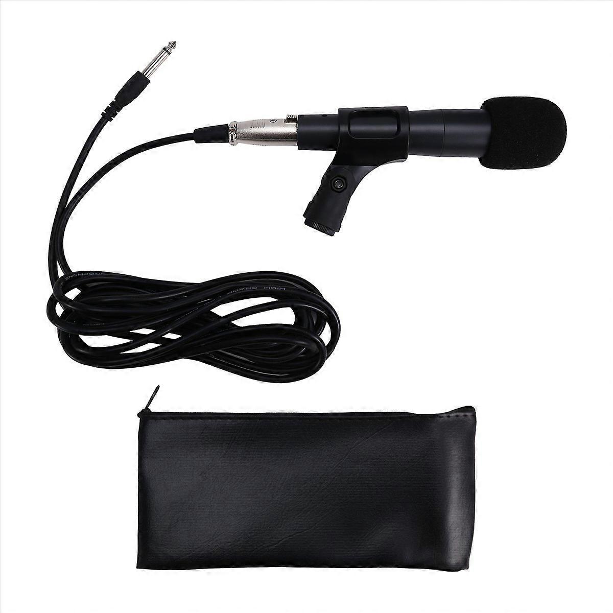 SM57 Mini Dynamic Microphone Stereo Studio Mic KTV Wired Handheld Mic